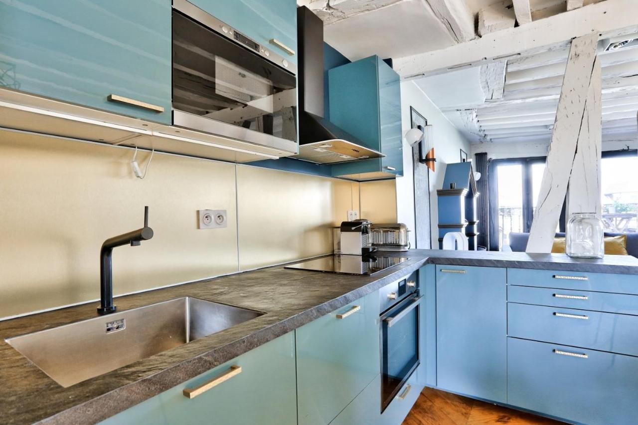 Le Marais Superb Apartment Terrace Paris Free Netflix Экстерьер фото