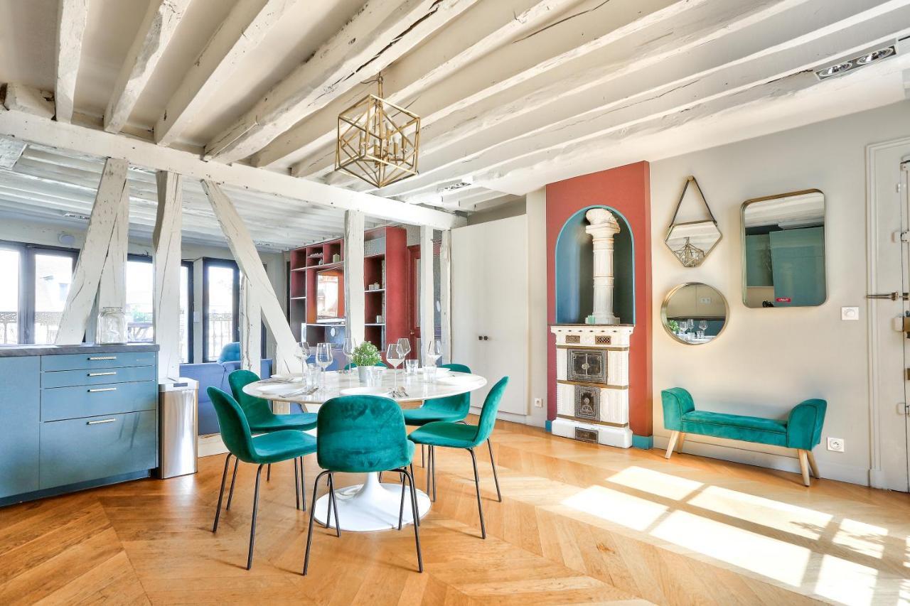 Le Marais Superb Apartment Terrace Paris Free Netflix Экстерьер фото